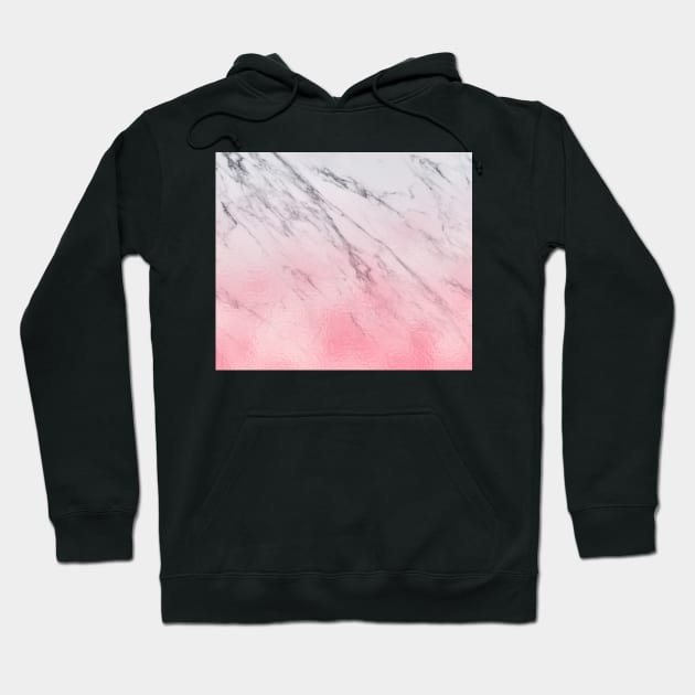 Cotton candy marble Hoodie by marbleco